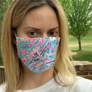 Lilly Pulitzer Washable Reusable Face Mask
